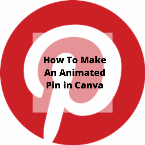 animated pin in canva