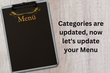 How to update your menu
