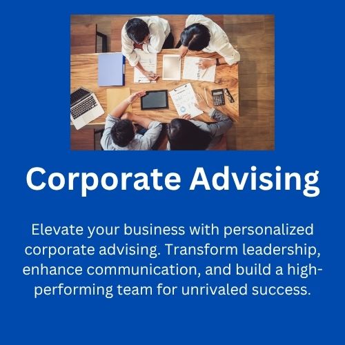 Elevate your business with personalized corporate coaching. Transform leadership, enhance communication, and build a high-performing team for unrivaled success.